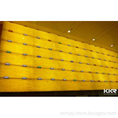 Non Radioactive Seamless Stone Acrylic Solid Surface Big Sl
